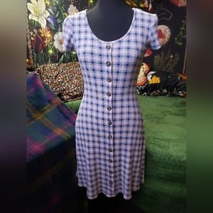 Button down waffle tee dress - Kohl's